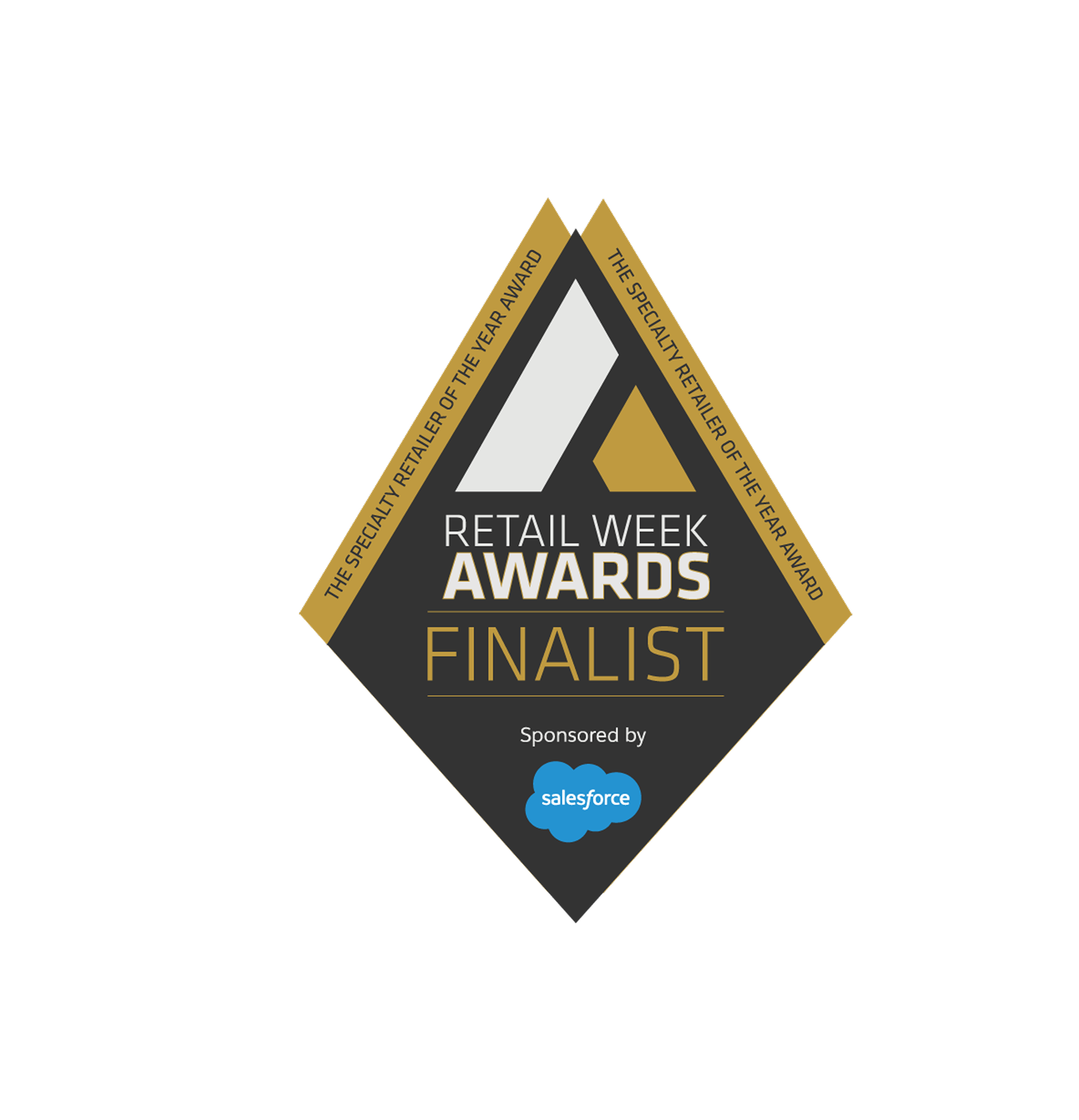 Retail Week Awards Finalist sponsored by salesforce.